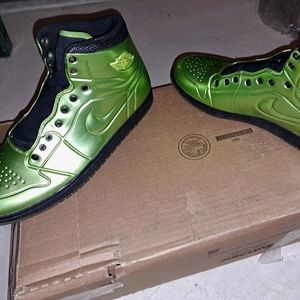 Size 14 and 13, name brand sneakers, new and like new.